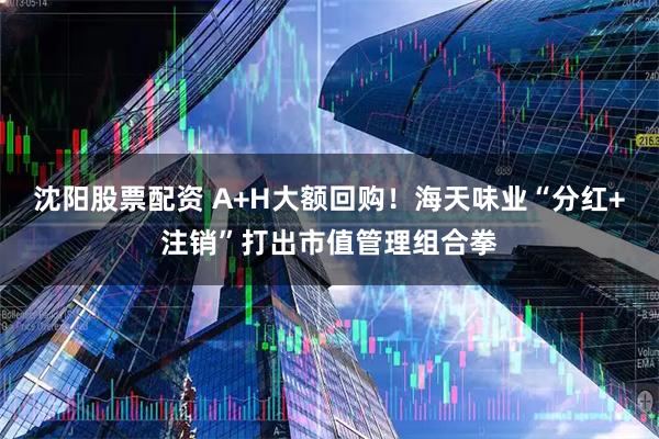 沈阳股票配资 A+H大额回购！海天味业“分红+注销”打出市值管理组合拳